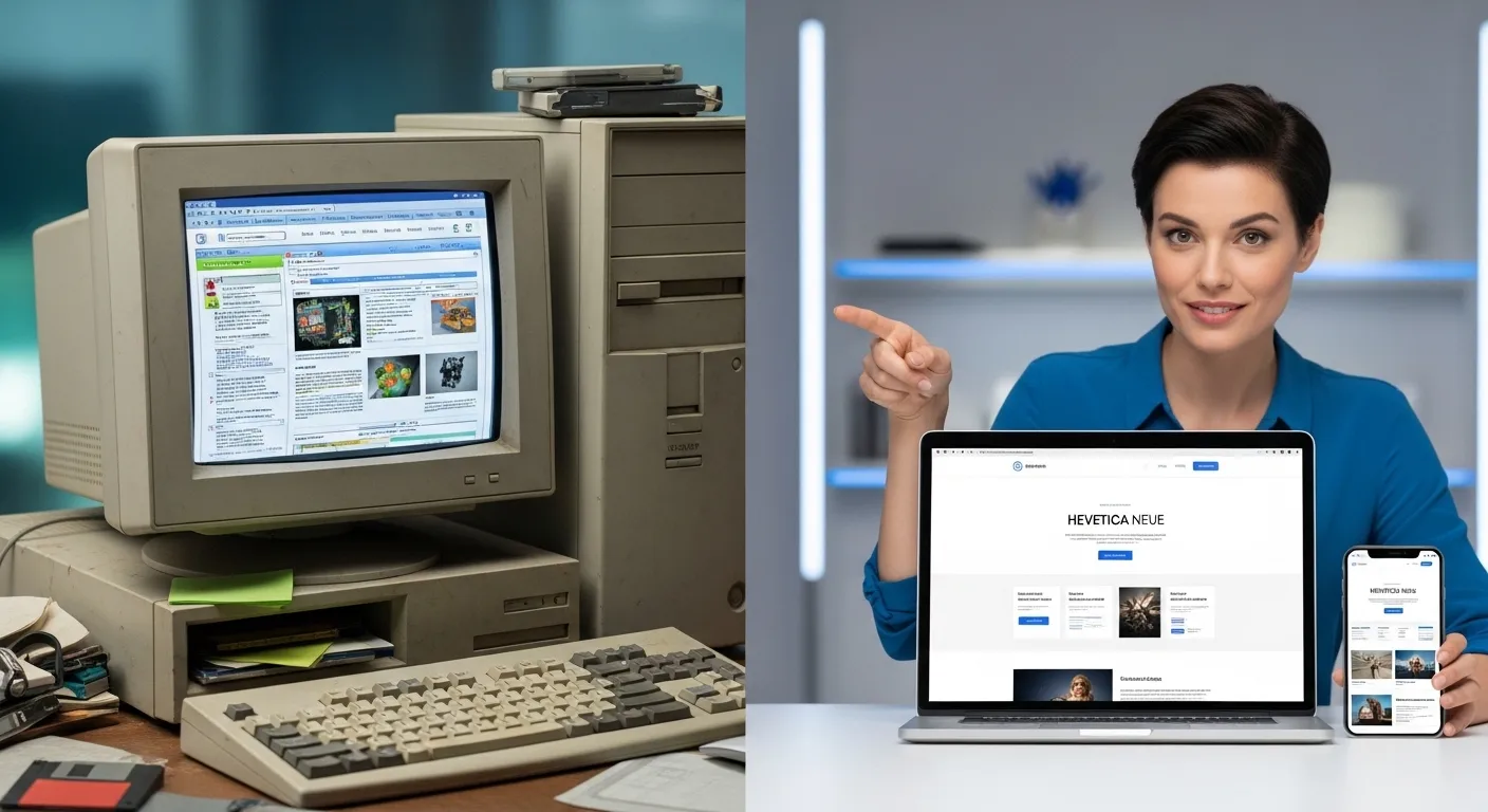 Site Profissional para Pequenas Empresas: Por Que é Essencial em 2026
